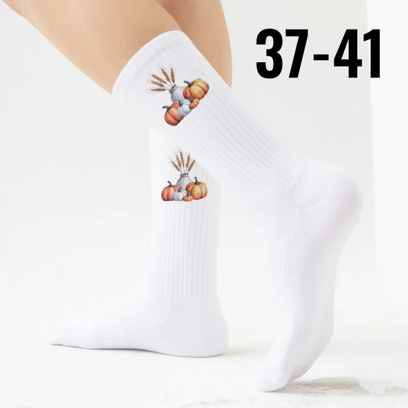 epicsocks Erntezauber Kürbisse und Weizen Socken in 37-41 im Paar
