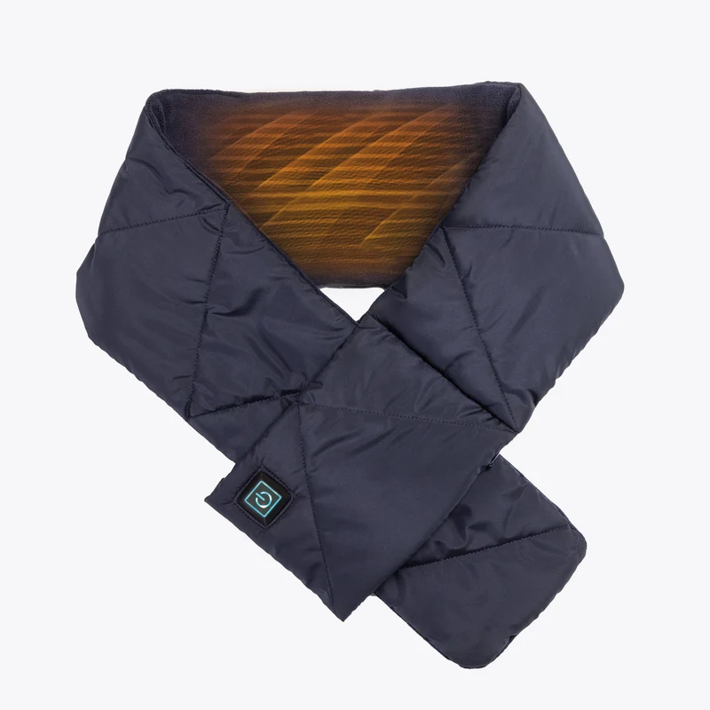 Sciarpa riscaldante Cordless Heat on the Go Puffer Scarf Blu