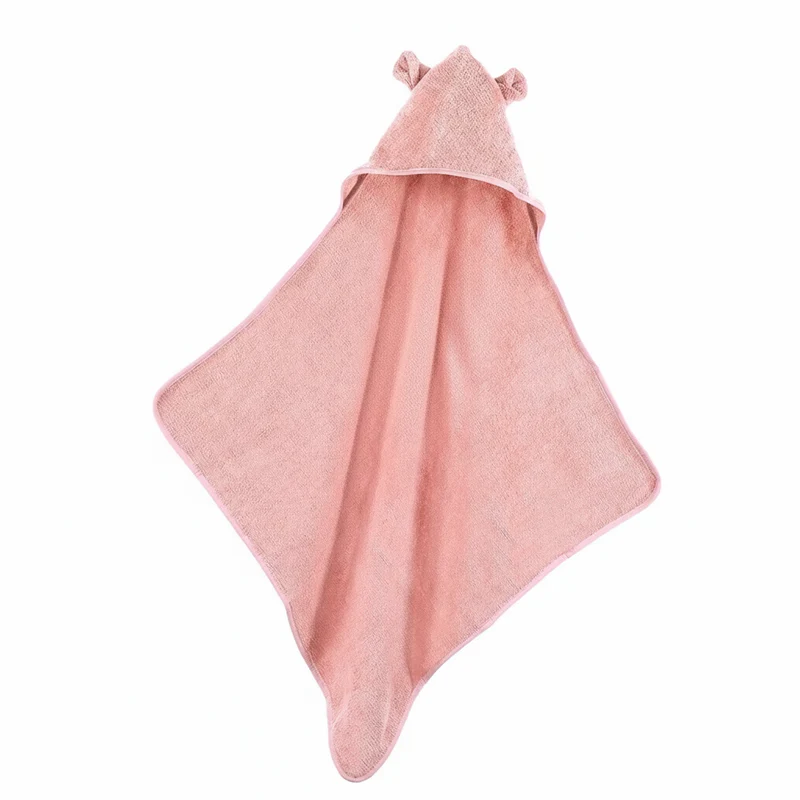 Baby Kapuzenhandtuch Rosé