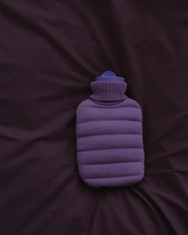 Mini-Puffy-Wärmflasche • Purple