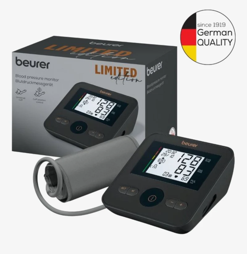 Beurer BM 27 Limited edition - Bloeddrukmeter bovenarm - Onregelmatige hartslag - Risico-indicator - Manchet 22-42