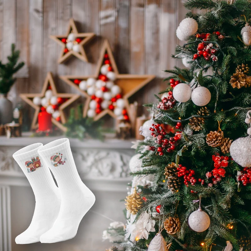 epicsocks Elf Joy Festliche Freude Socken in 37-41 im Paar