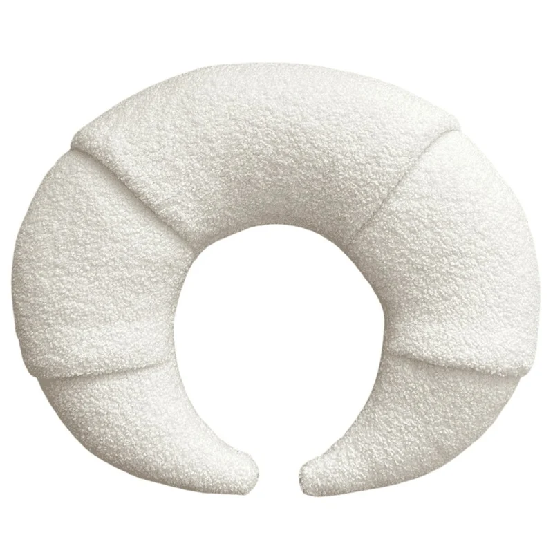 Stillkissen "Croissant Boho Boucle Vanilla"