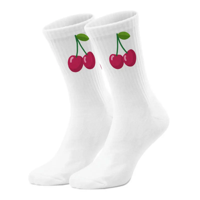 epicsocks Sunshine Fruits Kirschen Socken in 37-41 im Paar