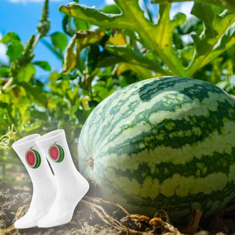 epicsocks Sunshine Fruits Wassermelone Socken in 37-41 im Paar