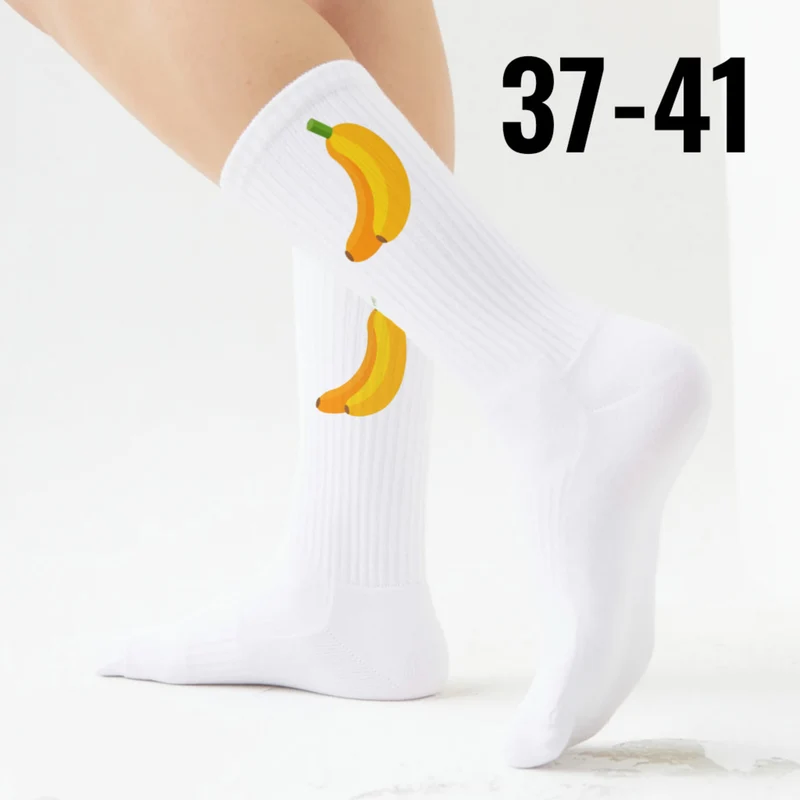 epicsocks Sunshine Fruits Banane Socken in 37-41 im Paar