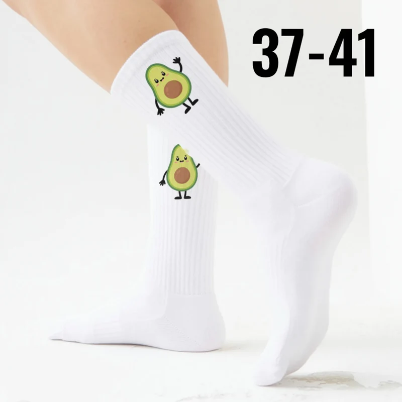 epicsocks Avocado Parade Lustige Avocado Socken in 37-41 im Paar