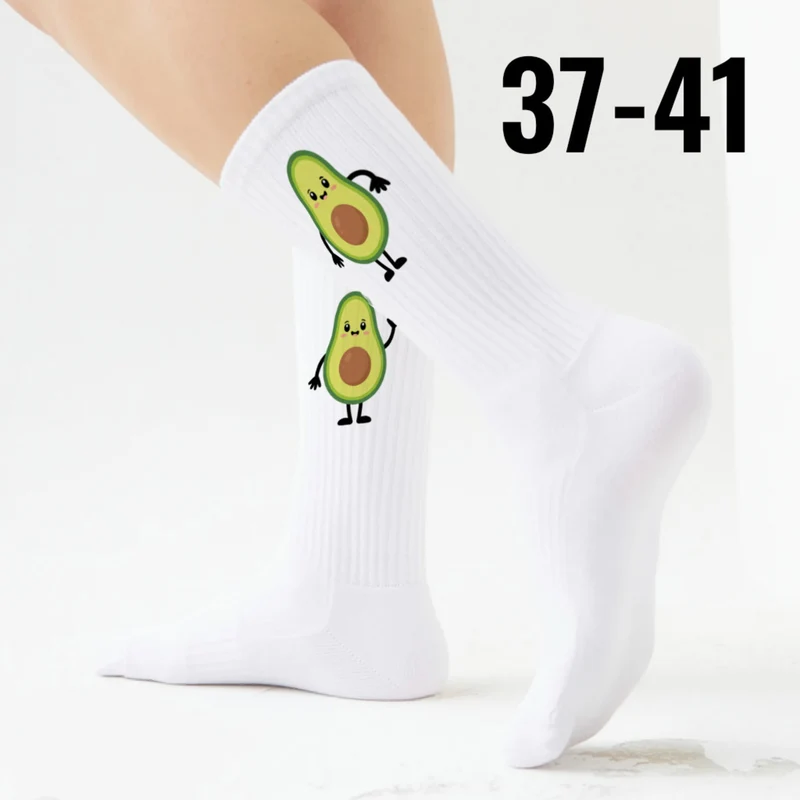 epicsocks Avocado Dreams Socken in 37-41 im 6er Set in Geschenkdose im 6er Set in Geschenkbox