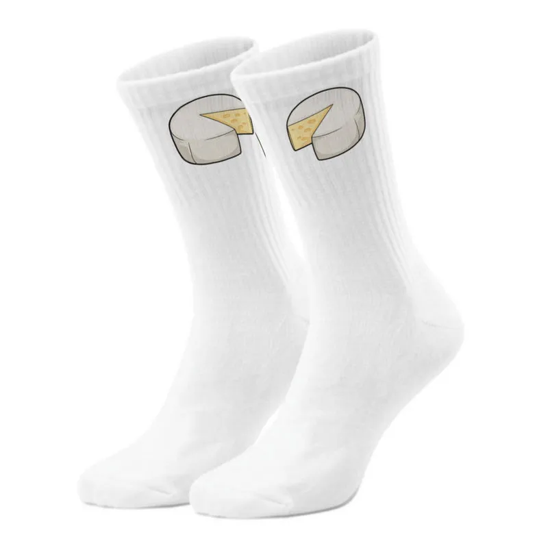 epicsocks Käsefüße Camembert Käse Socken in 37-41 im Paar