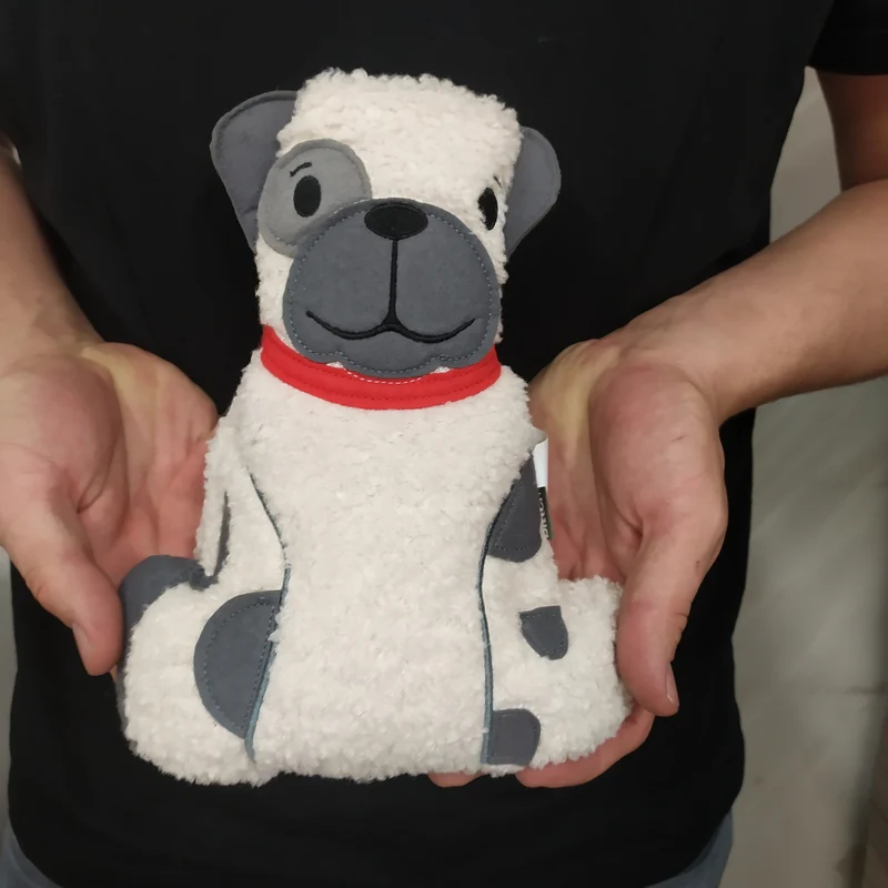 Hund Körnerkissen mit Lavendelduft