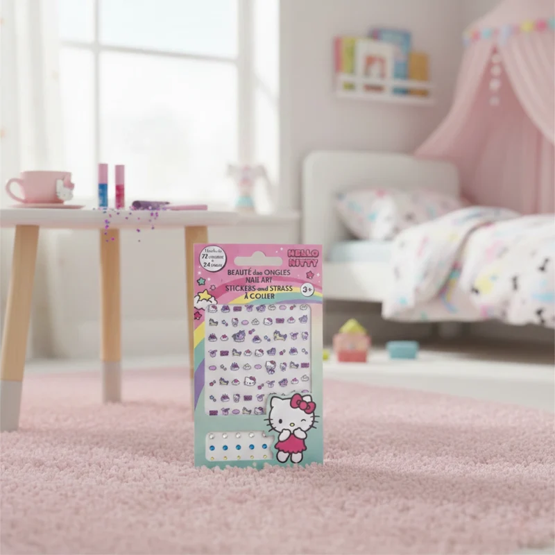 Hello Kitty Nagelsticker für Kinder