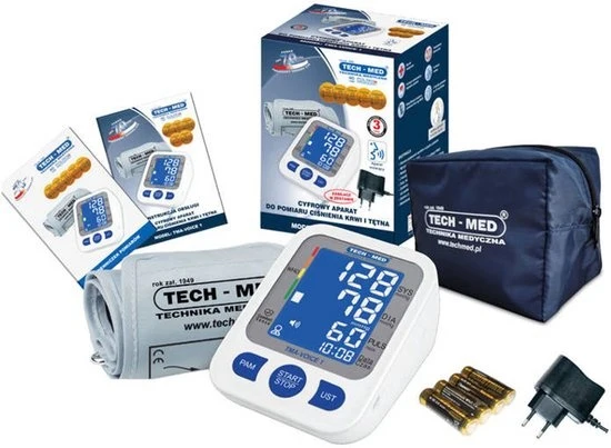 TECH-MED digitale bovenarm bloeddrukmeter