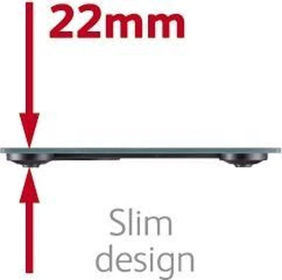 Tefal Premiss II PP1060V0 - Personenweegschaal - Zwart