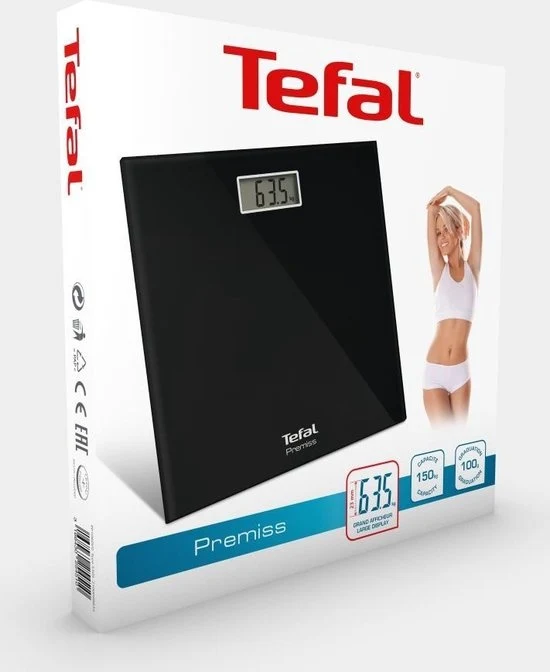 Tefal Premiss II PP1060V0 - Personenweegschaal - Zwart