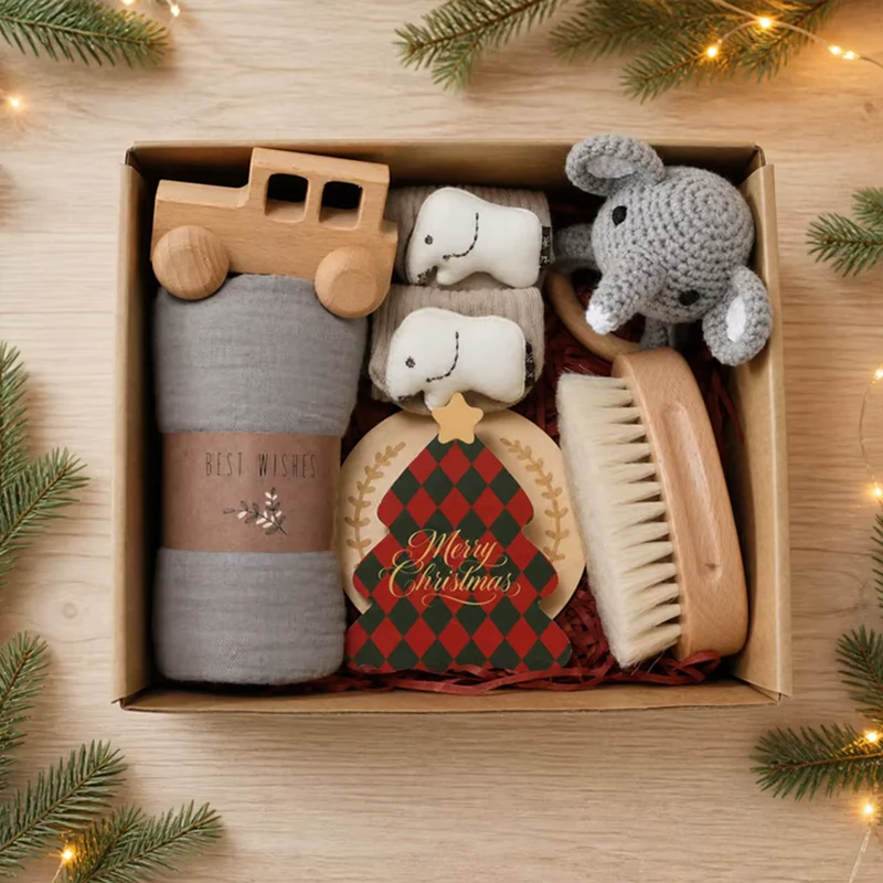KidzzCamp Baby-Geschenkbox Weihnachten in 3 Varianten