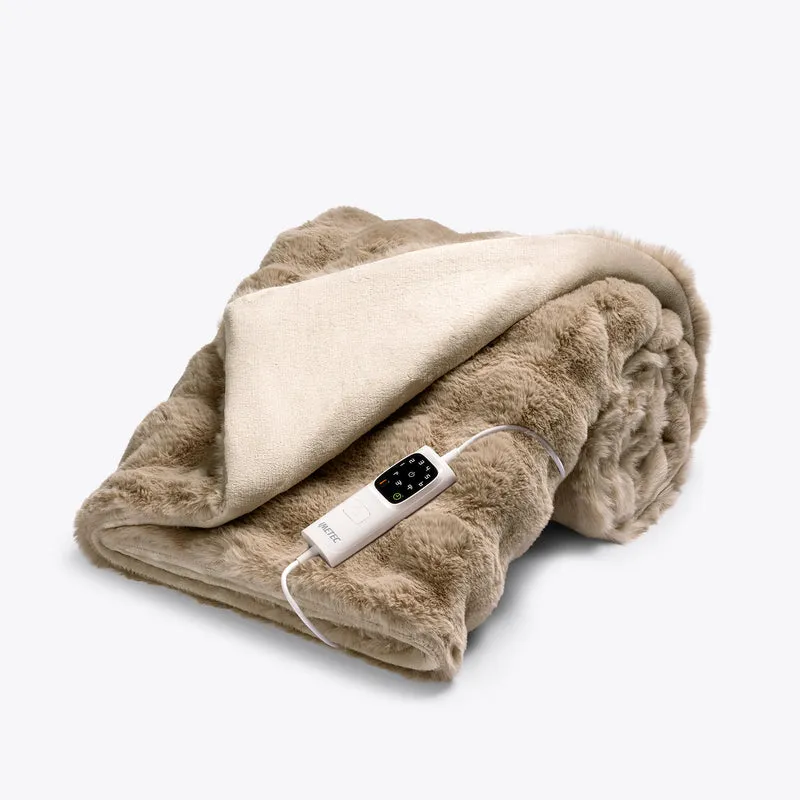 CaldoPlaid Adapto Pelliccia Effetto Nuvola cm 160x120