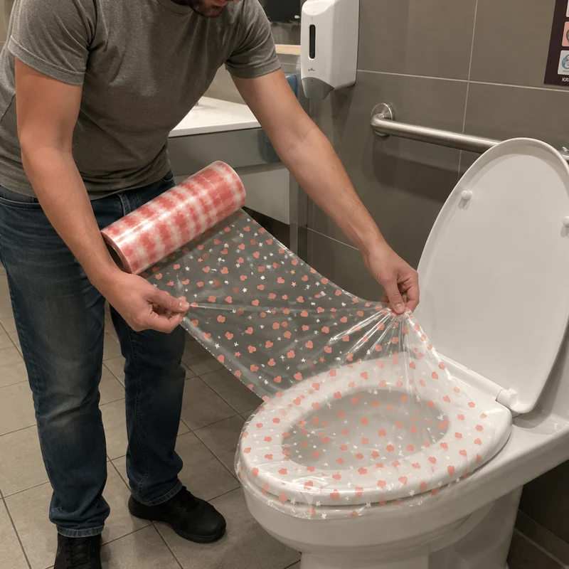 Germ Guard Disposable Toilet Seat Cover Roll