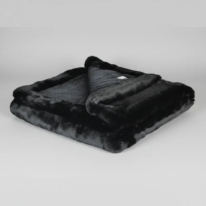 Decke "Royal Fuchs schwarz"