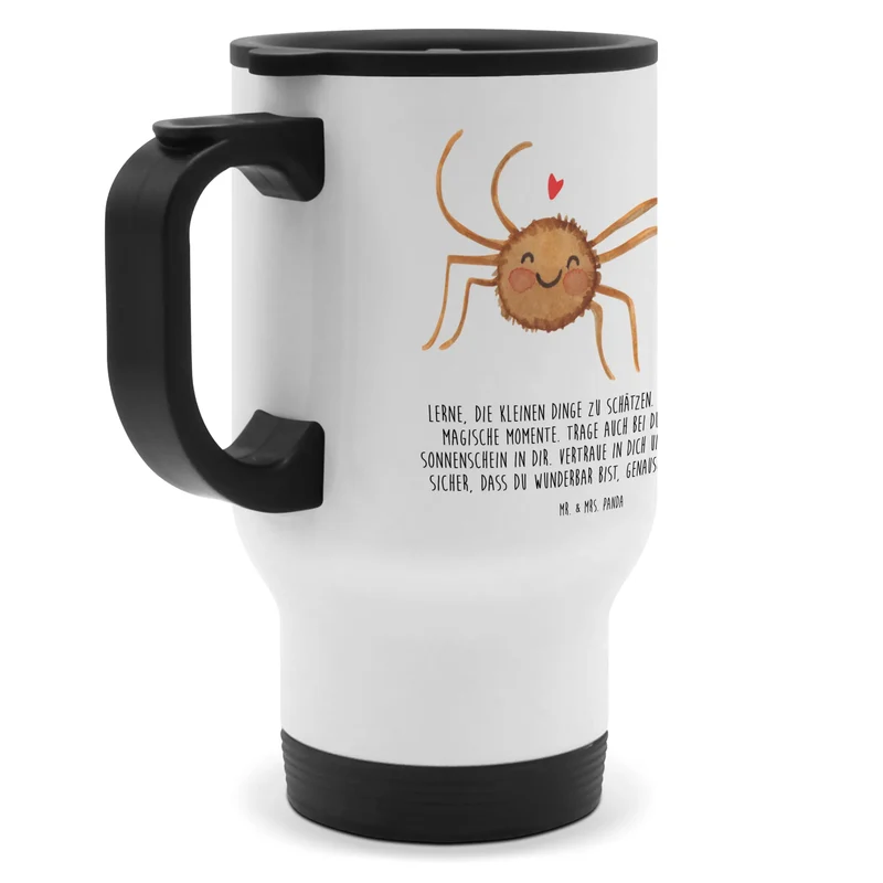 Thermobecher Spinne Agathe Motivation