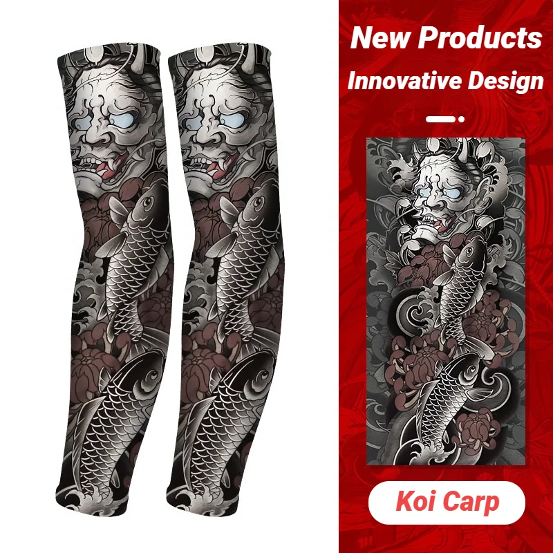 Sun Protection Long Arm Tattoo Sleeves