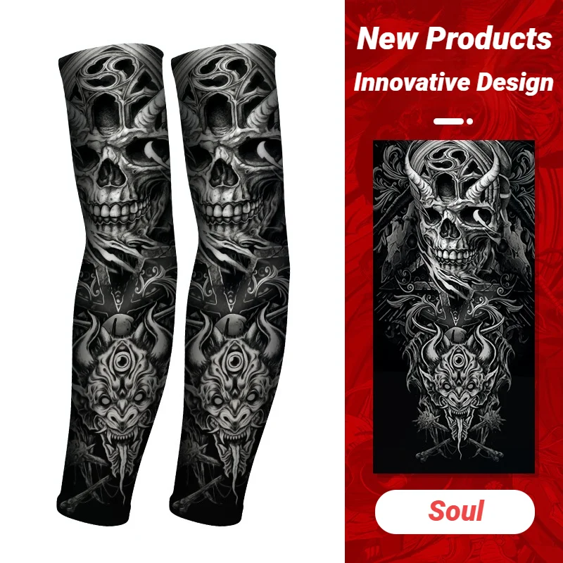 Sun Protection Long Arm Tattoo Sleeves