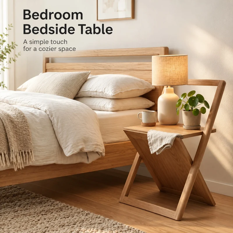 Studio Ready Foldable Wooden Chair