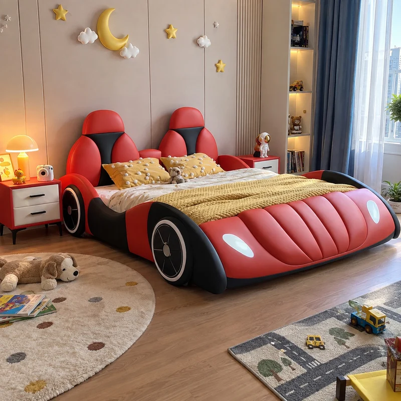 Dream Drive Racer Kids Race Car Bed Frame