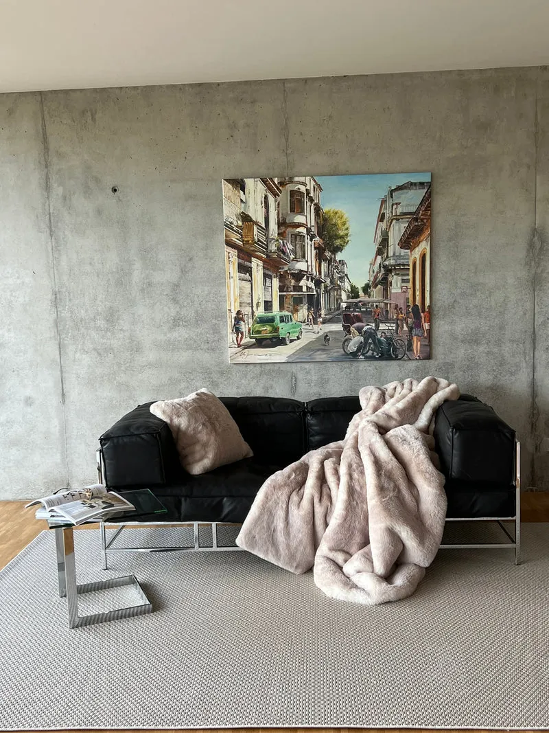 Decke "Royal Davos beige"