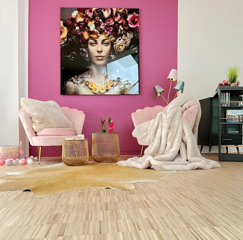 Decke "Royal Davos beige"