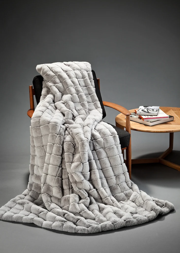 Decke Gala Quattro Royal – Kunstfell Kuscheldecke |