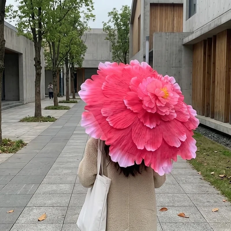 Full Bloom Peach Blossom Umbrella