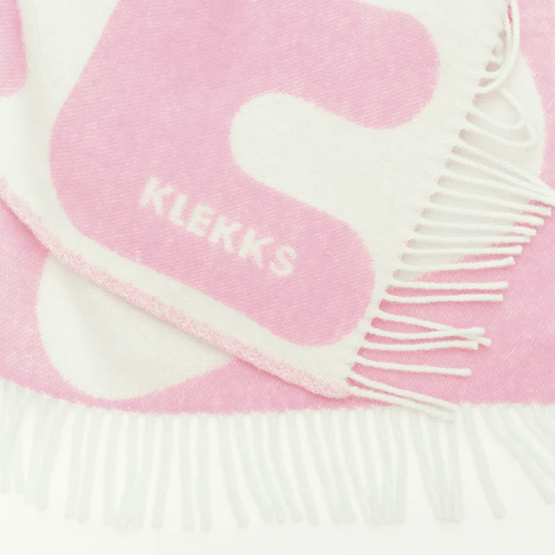 KLEKKS NO. 11 Wolldecke • Rosa