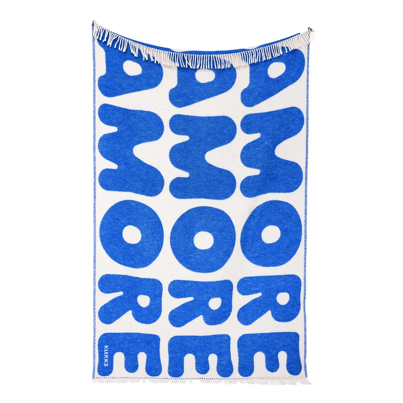 KLEKKS NO. 11 Wolldecke • Blau