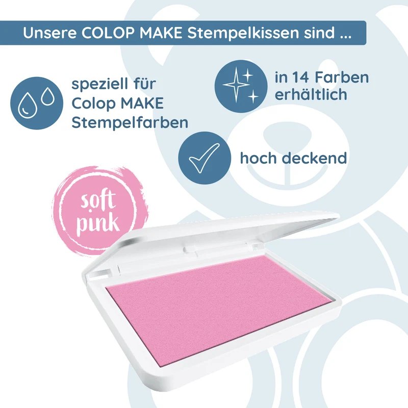 COLOP MAKE Stempelkissen Rosa (Soft Pink)