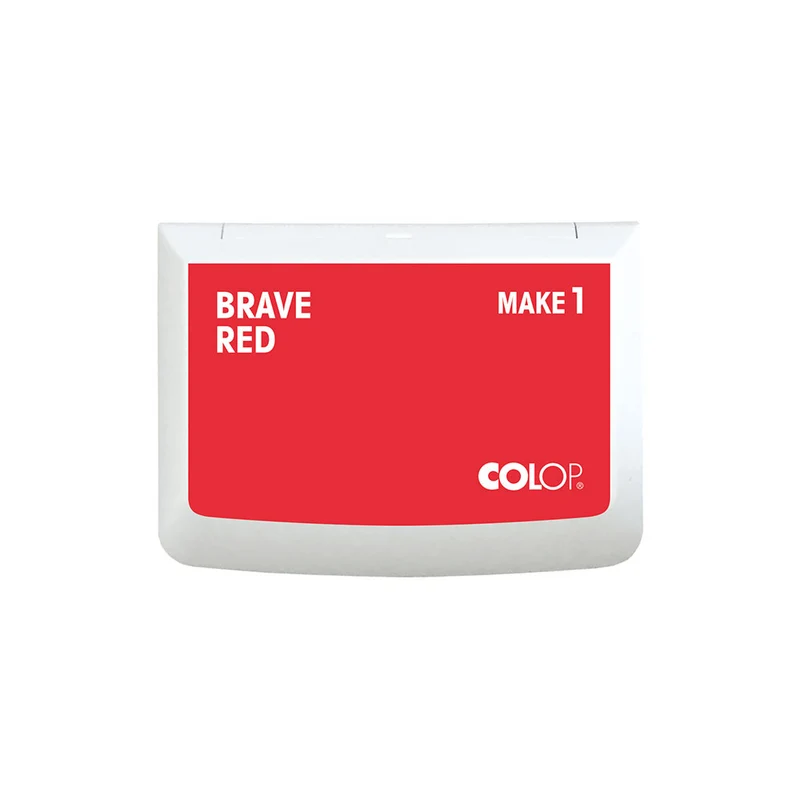 COLOP MAKE Stempelkissen Rot (Brave Red)
