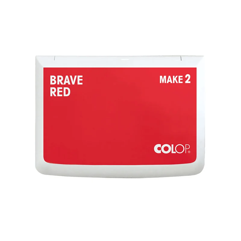 COLOP MAKE Stempelkissen Rot (Brave Red)