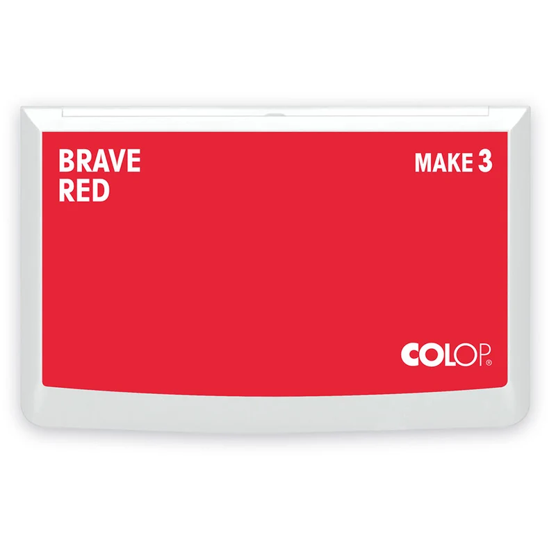 COLOP MAKE Stempelkissen Rot (Brave Red)