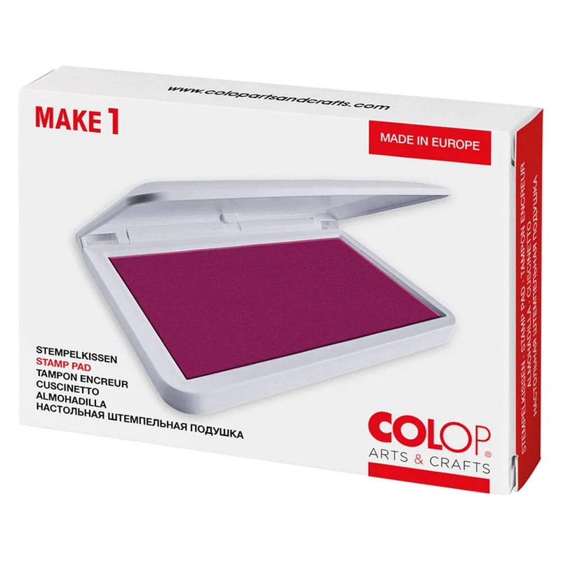 COLOP MAKE Stempelkissen Dunkelrot (Cozy Red)