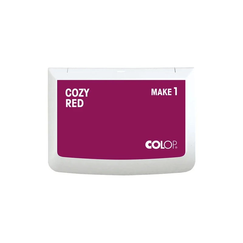 COLOP MAKE Stempelkissen Dunkelrot (Cozy Red)