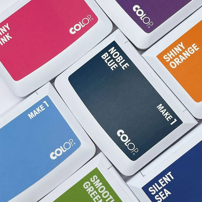 COLOP MAKE Stempelkissen Hellblau (Calm Blue)