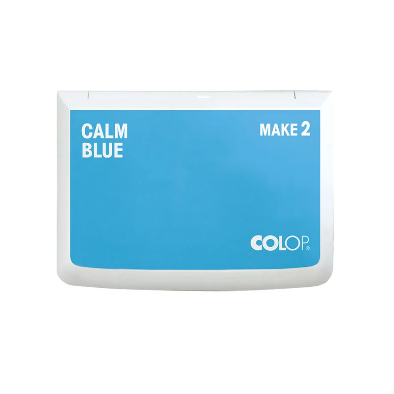 COLOP MAKE Stempelkissen Hellblau (Calm Blue)