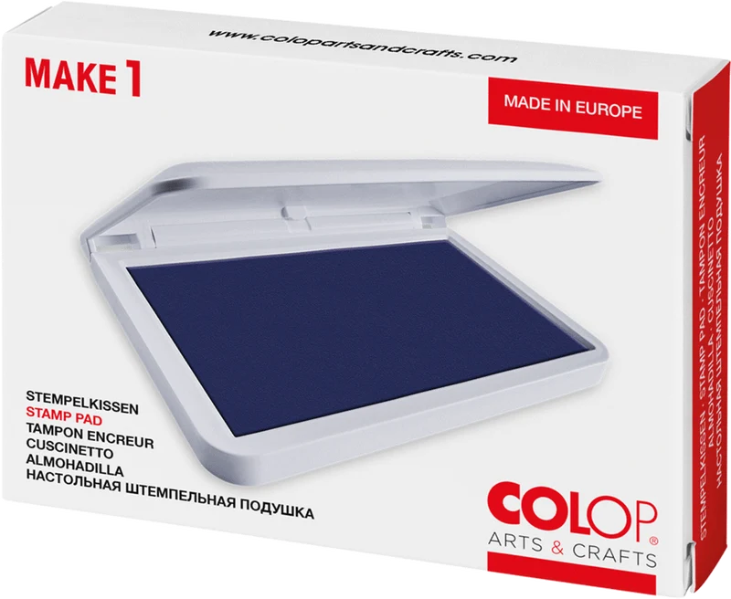 COLOP MAKE Stempelkissen Dunkelblau (Noble Blue)