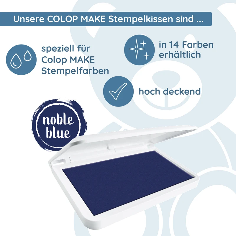 COLOP MAKE Stempelkissen Dunkelblau (Noble Blue)