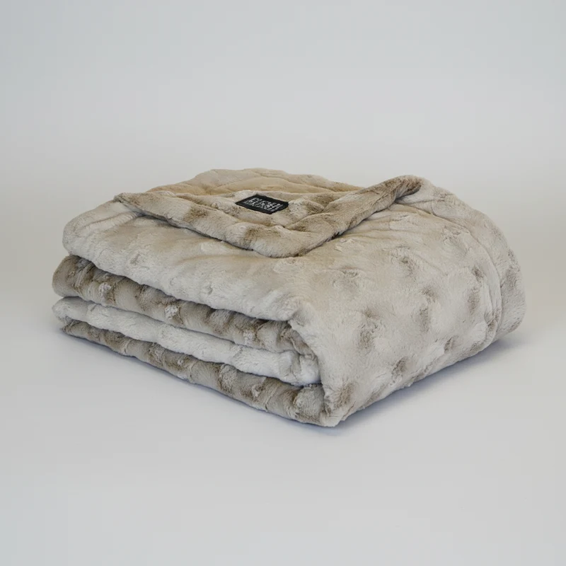 Decke "Premium Teddy Jade"