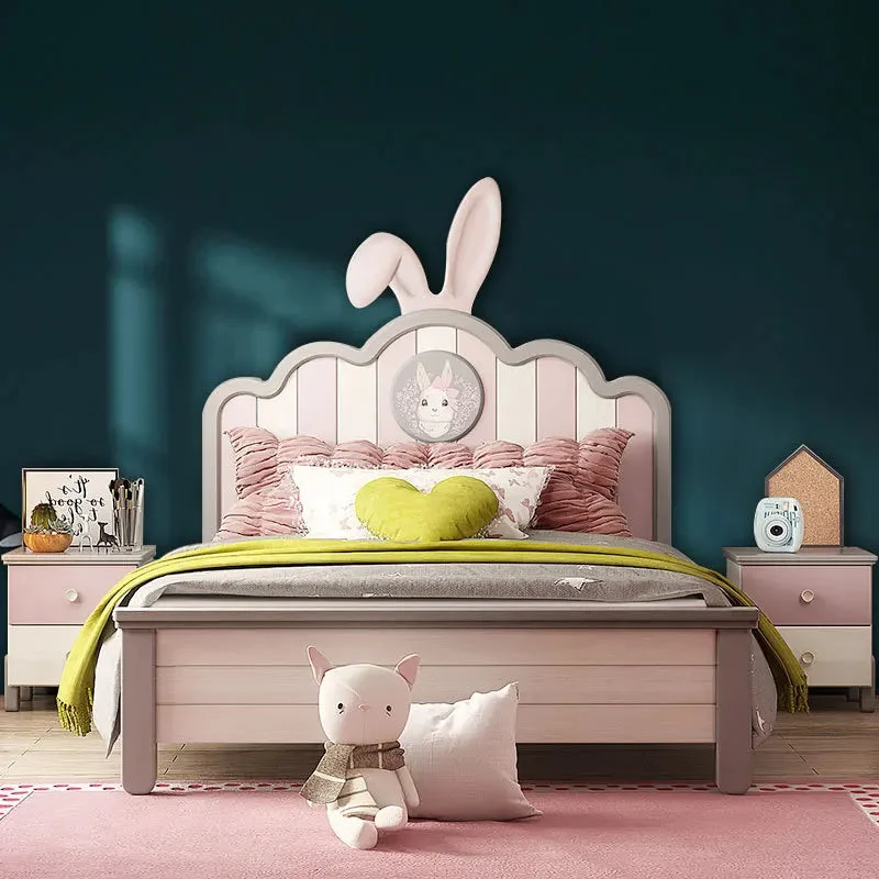 Sleepy Rabbit Wooden Kids Bed