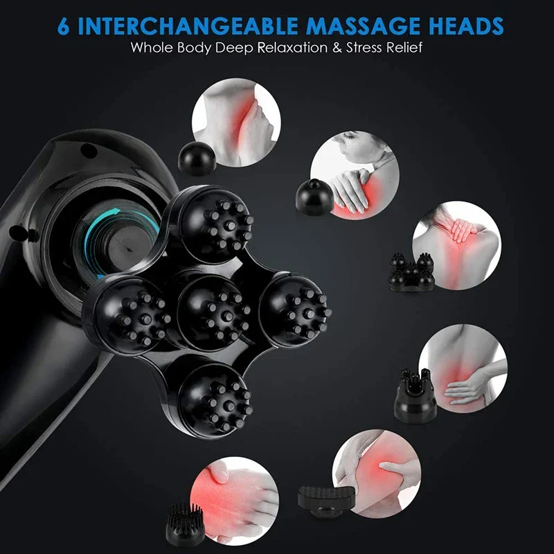 Deep Muscle Relax Rechargeable Hand Held Massager
