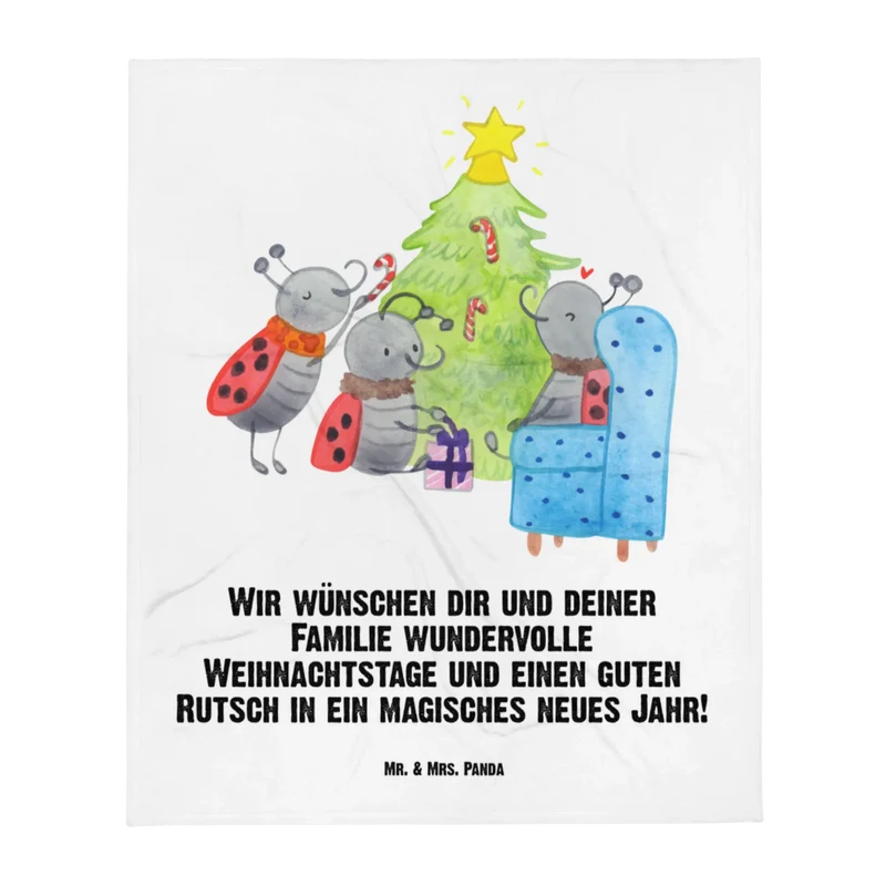 Babydecke Weihnachten Smörle