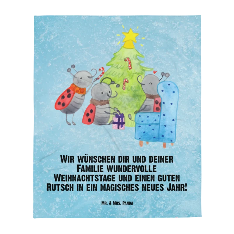 Babydecke Weihnachten Smörle