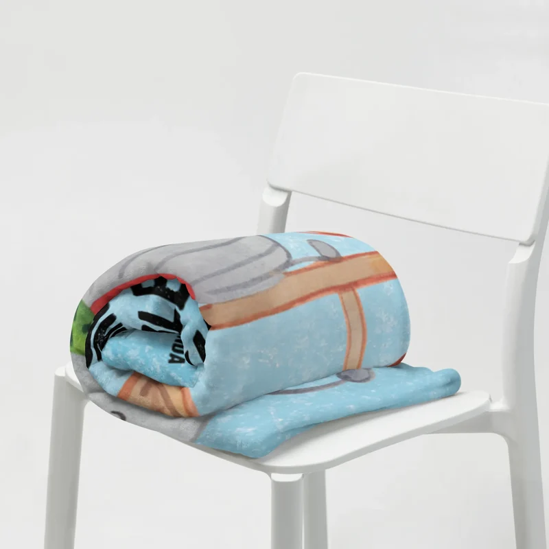 Babydecke Smörle Rodeln