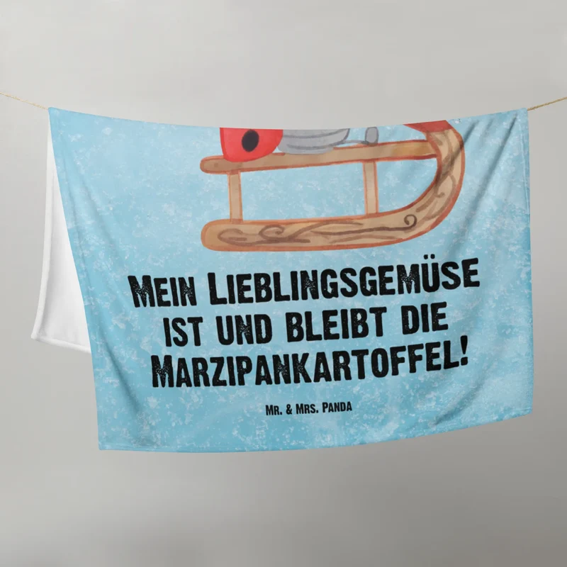 Babydecke Smörle Rodeln